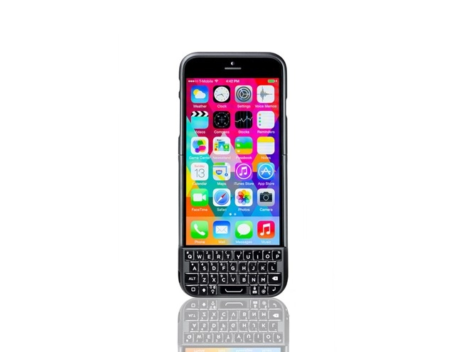 Typo ra bàn phím biến iphone 6 thành blackberry