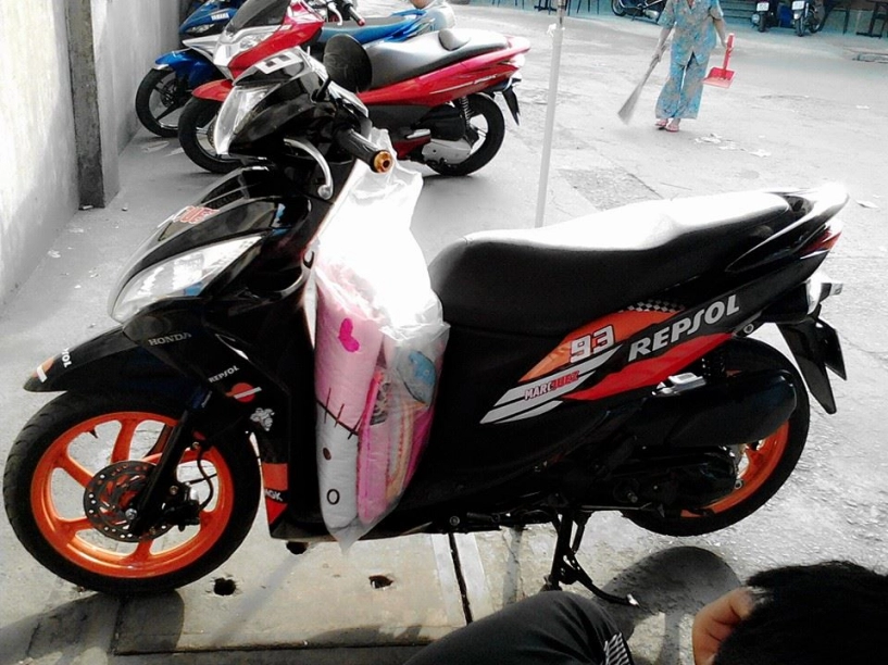 Vision độ của đội repsol