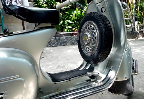 Xế cổ vespa 150 sprint 1966 hàng hiếm ở việt nam