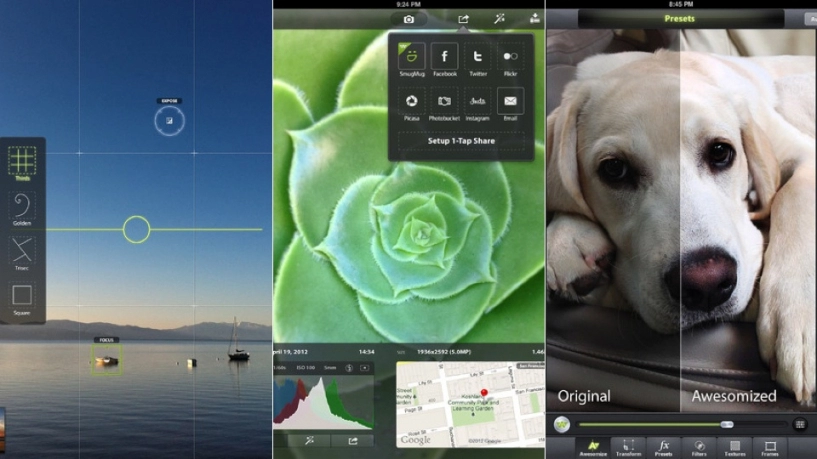 10 ứng dụng máy ảnh tốt nhất dành cho android