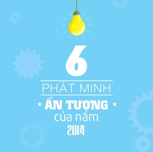 6 phát minh ấn tượng của năm 2014