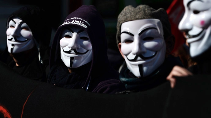 Anonymous hỏi thăm chính phủ thụy điển