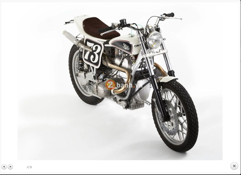 Bmw r100rs độ theo phong cách flat tracker