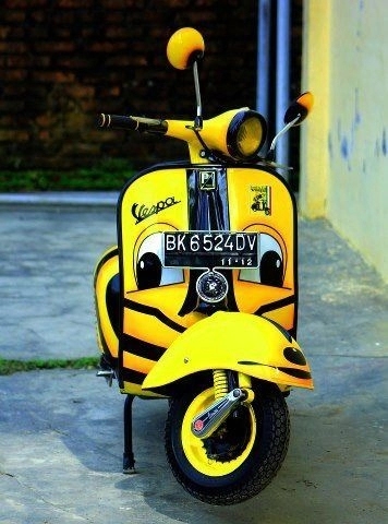 Bộ sưu tập những chiếc vespa độ cực độc cực lạ và không đụng hàng