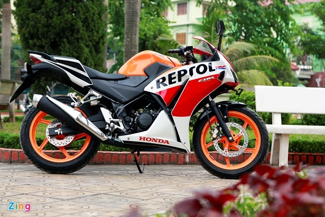 Cận cảnh honda cbr150r 2015 phiên bản repsol với giá 114 triệu đồng