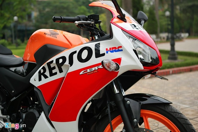 Cận cảnh honda cbr150r 2015 phiên bản repsol với giá 114 triệu đồng