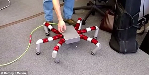 Chế tạo quái vật robot sáu chân
