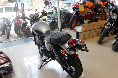 Chiến binh thành thị triumph scrambler 2014 xuất hiện tại vn