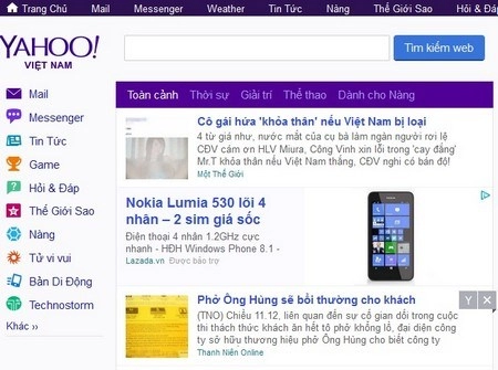 Cho 25 nhân viên nghỉ việc yahoo đóng cửa văn phòng tại việt nam