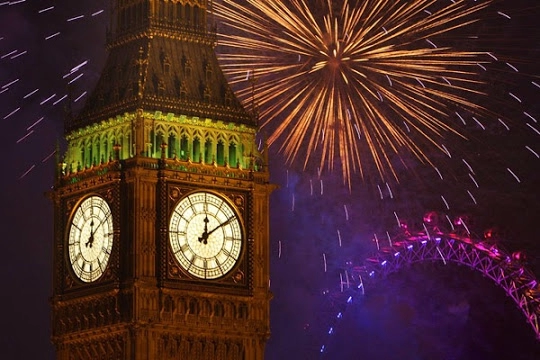đại tiệc pháo hoa rực rỡ chào đón năm 2015 trên khắp thế giới