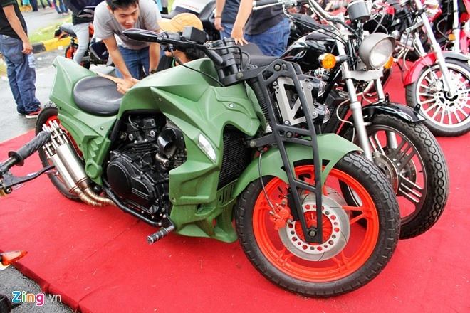 Dàn môtô độc khủng tại ngày hội việt nam motorbike festival