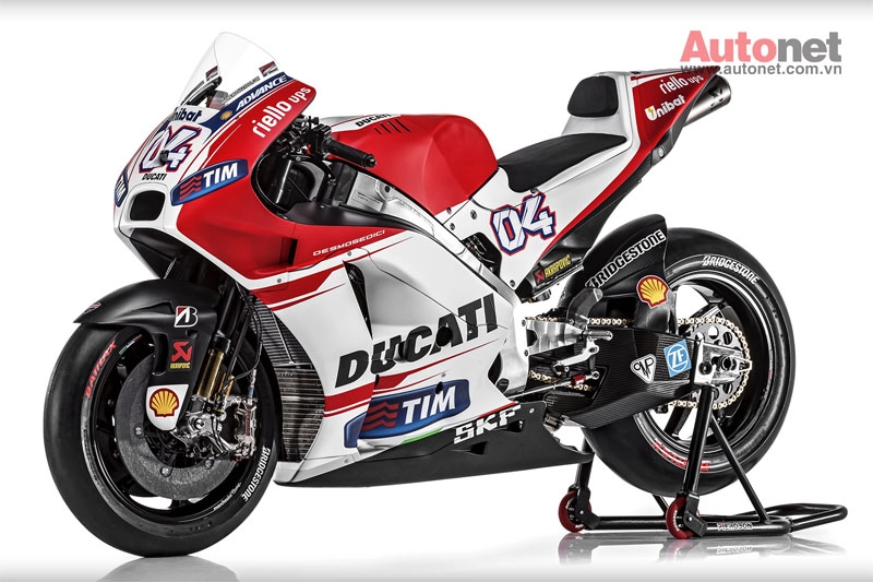 Ducati desmosedici gp15 vừa được ra mắt
