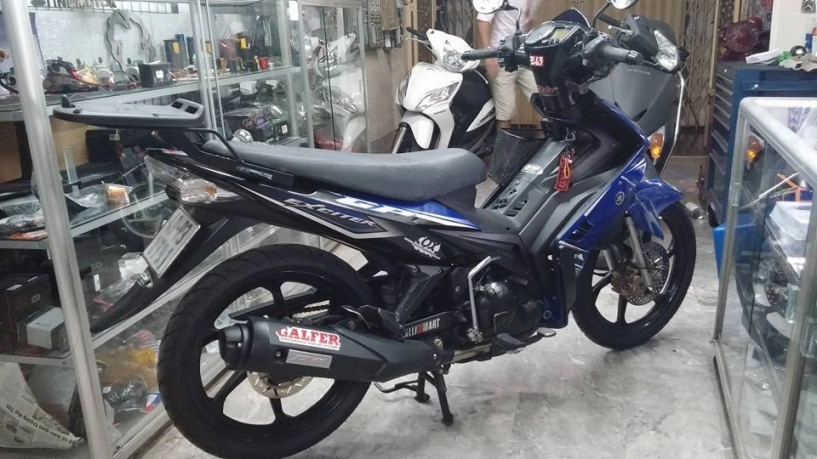 Exciter 2009 côn tay độ tuyệt đẹp với pô r15