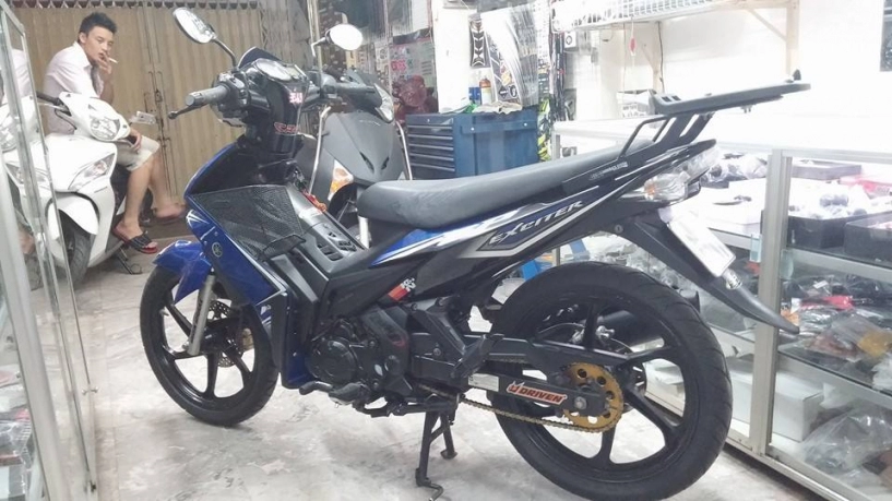 Exciter 2009 côn tay độ tuyệt đẹp với pô r15