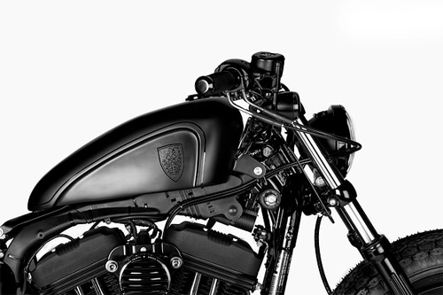Harley-davidson sportster full black