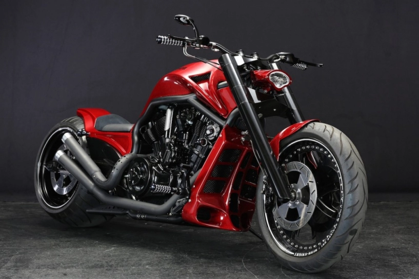 Harley-davidson vrscdx - phiên bản độ cực ngầu theo phong cách bobber