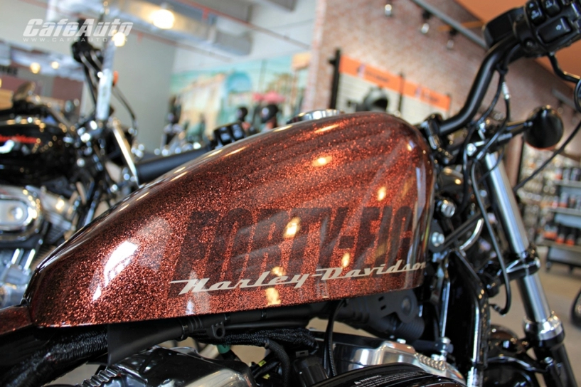 Harley xl 1200x forty-eigth với bình xăng màu độc tại sài gòn