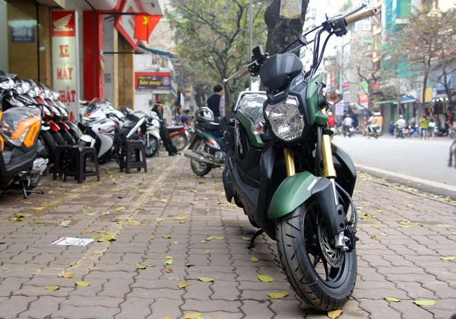 Honda có bản zoomer-x 2014 màu sơn mới