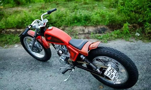 Honda gl150 độ độc đáo của chàng nhạc sĩ việt nam