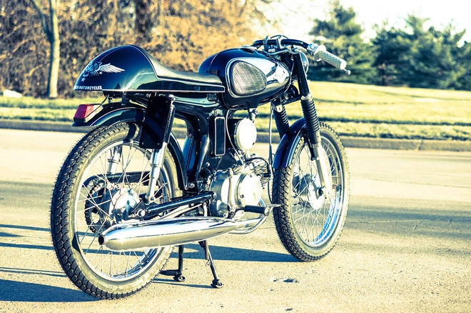 Honda s90 độ cafe racer cổ điển và lịch lãm