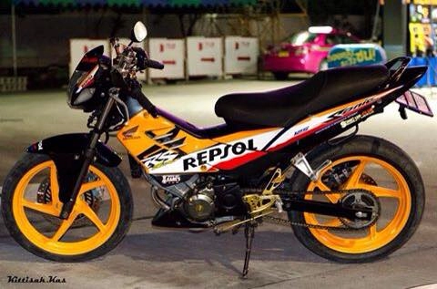 Honda sonic repsol độ cực đẹp bên đất thái