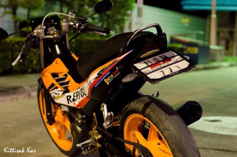 Honda sonic repsol độ cực đẹp bên đất thái