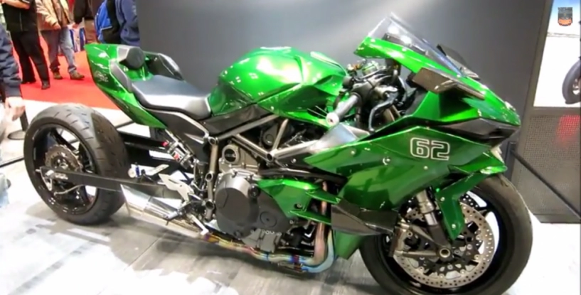 Kawasaki ninja h2r độ phong cách drag race