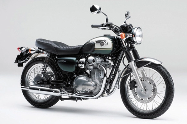 Kawasaki w800 2015 ấn tượng với màu sắc trẻ trung