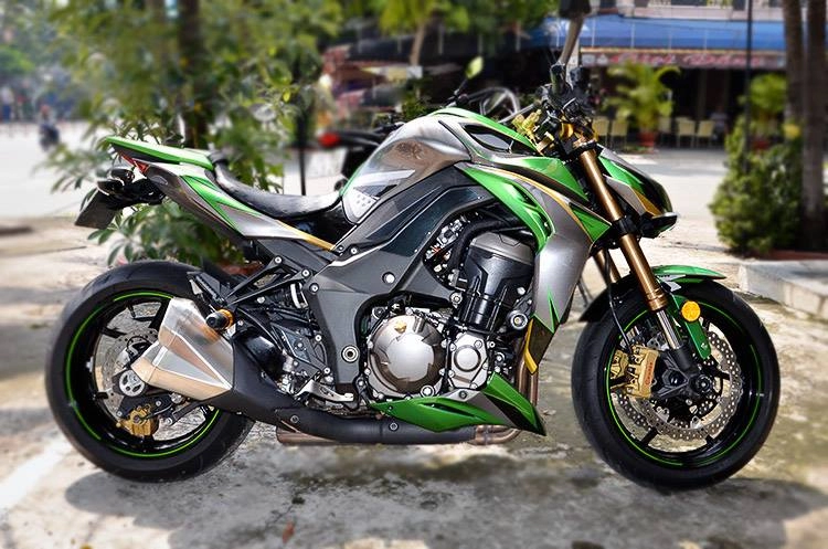 Kawasaki z1000 2014 phiên bản thanh xà