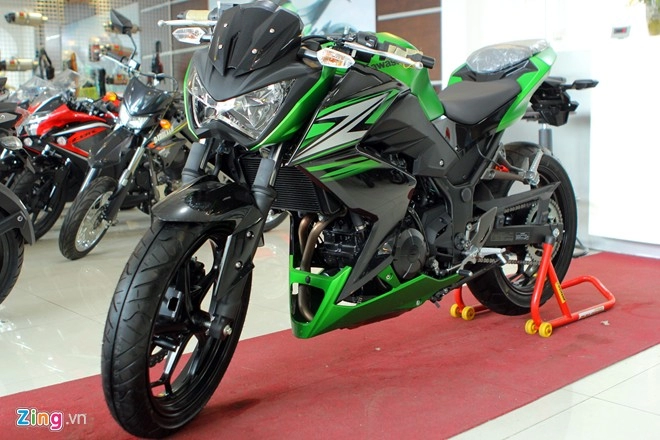 Kawasaki z250 có giá 240 triệu đồng tại việt nam
