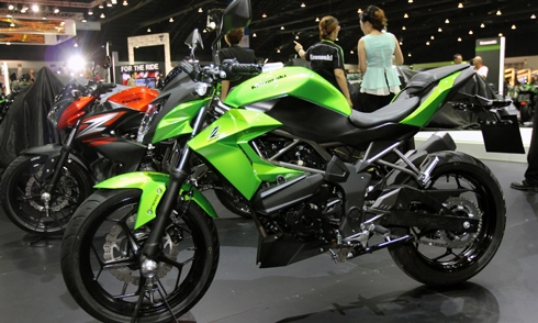 Kawasaki z250sl tân binh mới của kawasaki