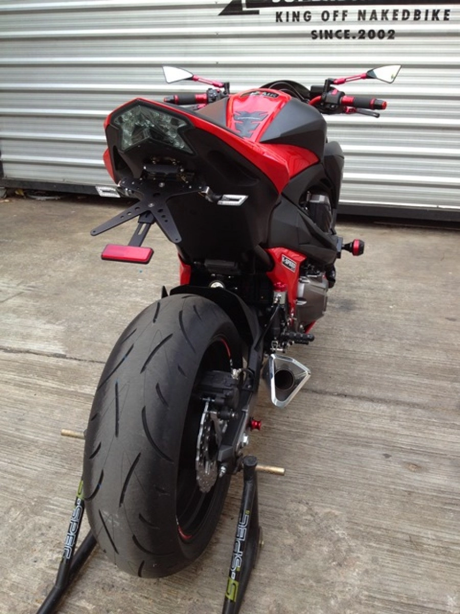 Kawasaki z800 kiếp đỏ đen tuyệt đẹp