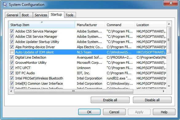 Khắc phục lỗi idmsl auto updateexe khi cài idm silent