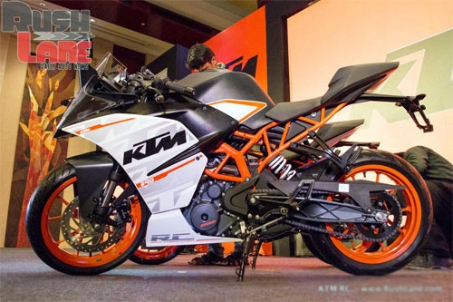 Ktm ra mắt cặp đôi rc390 và rc200 tại ấn độ