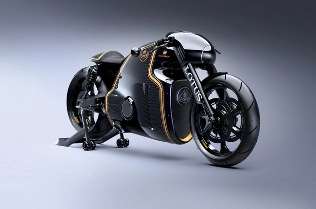 Lotus c-01 tác phẩm nghệ thuật trong làng mô tô