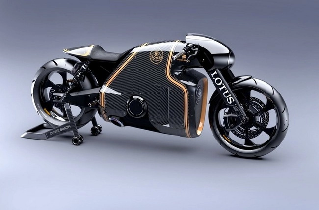 Lotus c-01 tác phẩm nghệ thuật trong làng mô tô