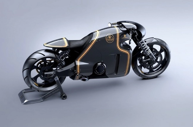 Lotus c-01 tác phẩm nghệ thuật trong làng mô tô