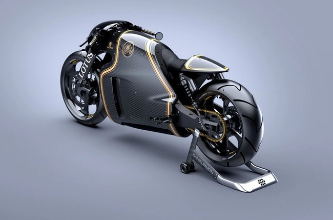 Lotus c-01 tác phẩm nghệ thuật trong làng mô tô