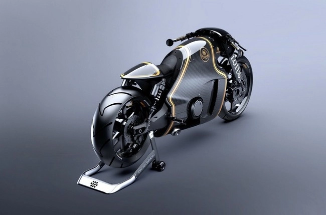 Lotus c-01 tác phẩm nghệ thuật trong làng mô tô