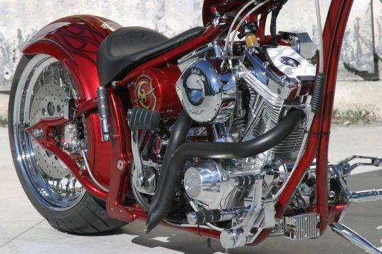 Merc softail chiếc chopper có thiết kế kinh điển