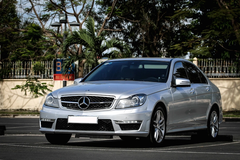 Mercedes c-class w204 đẹp hơn khi độ bodykit c63 amg