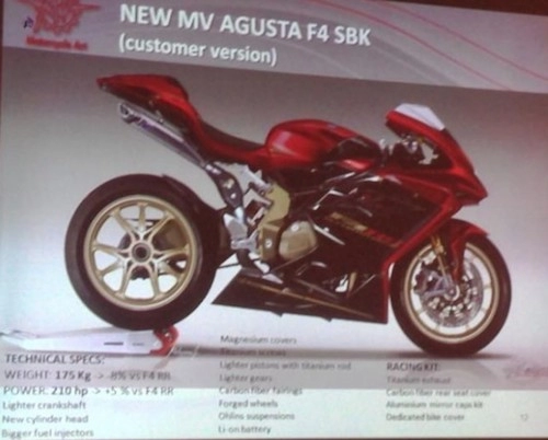 Mv agusta f4 sbk mới - hơn cả một siêu phẩm