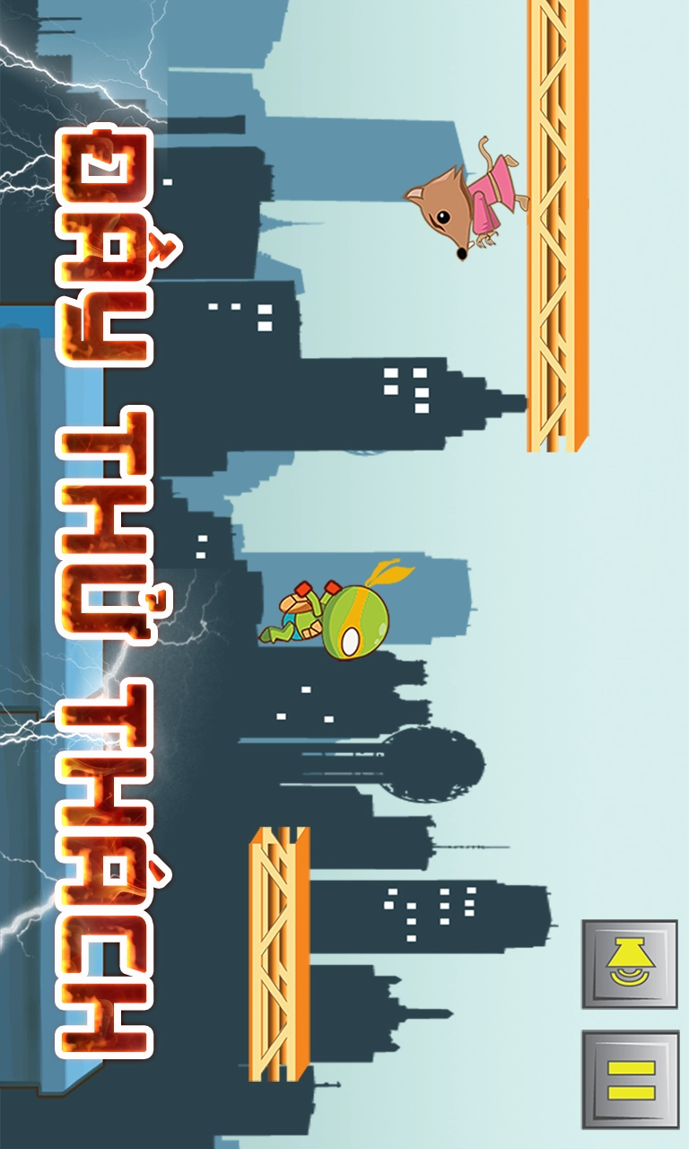 Ninja turtle run - võ đài chiến thuật khốc liệt