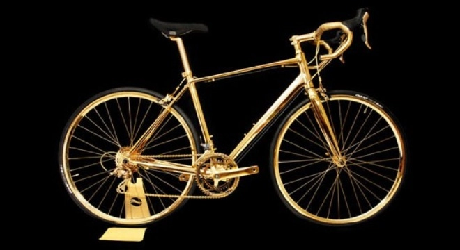 Siêu xe đạp được làm từ vàng 24k với giá 84 tỷ đồng