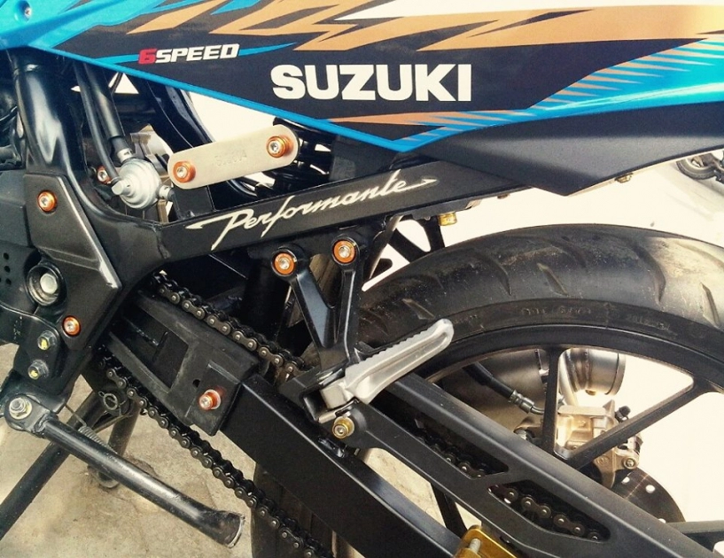 Suzuki raider dọn kiểng nhẹ nhàng