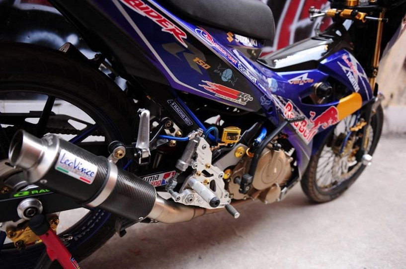 Suzuki raider phiên bản redbull nổi bật