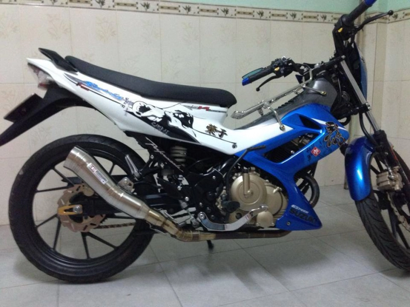 Suzuki satria f 150 với phong cách samurai