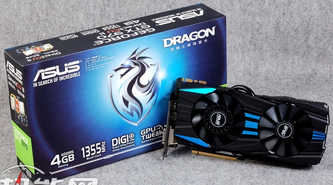 Thiết kế mới từ asus gtx 970 dragon