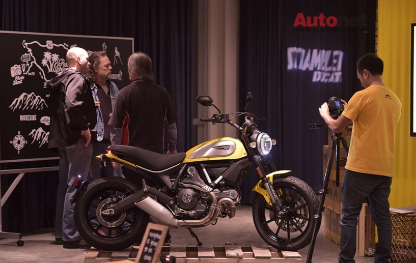 Trải nghiệm những khoảnh khắc tuyệt vời cùng ducati scrambler