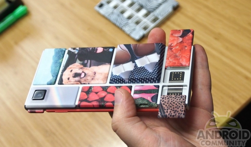 Trên tay điện thoại project ara của google